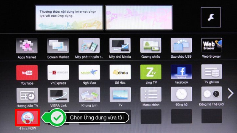 Hướng dẫn cách tải ứng dụng trên Smart Tivi Panasonic đơn giản